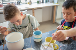 Scratch out ceramics