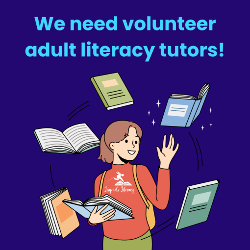 Volunteer Adult Literacy Tutor Information Sessions